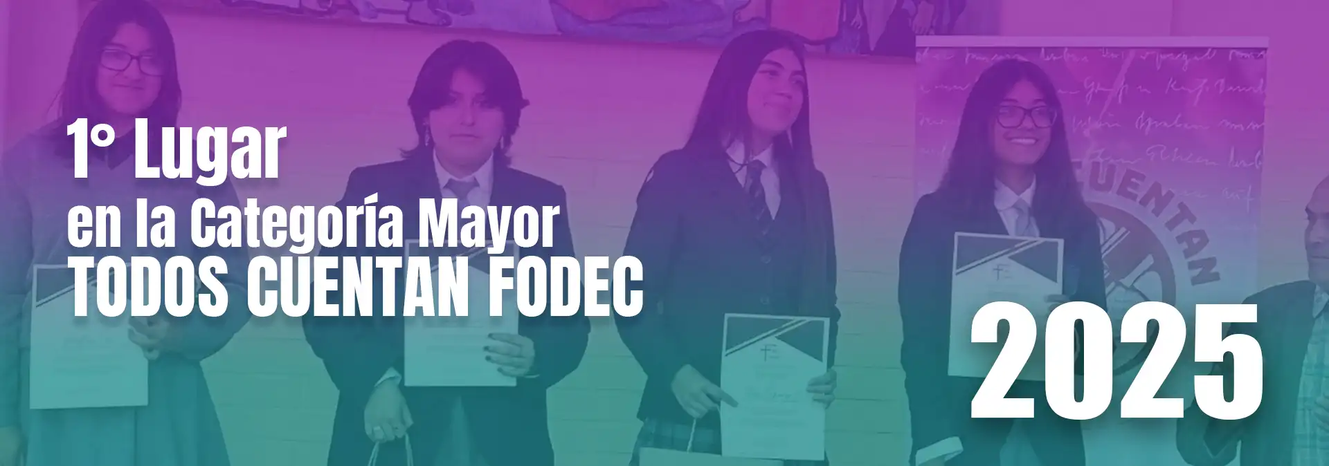 ¡Felicitaciones a Emilia Muñoz!